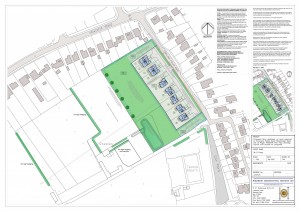 Housing Development Bembridge-Proposed Site Layout